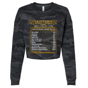 Sagittarius Horoscope Zodiac Facts Traits Rules Astrological Gift Cropped Pullover Crew