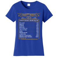 Sagittarius Horoscope Zodiac Facts Traits Rules Astrological Gift Women's T-Shirt