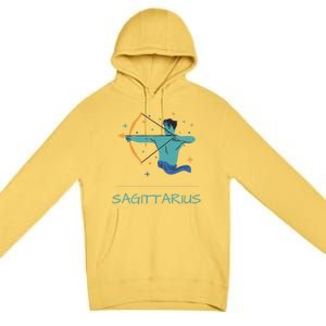 Sagittarius Horoscope Zodiac Sign November December Birthday Gift Premium Pullover Hoodie