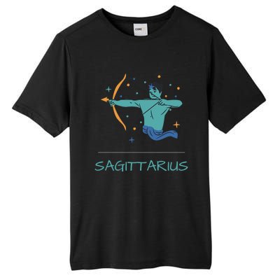 Sagittarius Horoscope Zodiac Sign November December Birthday Gift Tall Fusion ChromaSoft Performance T-Shirt