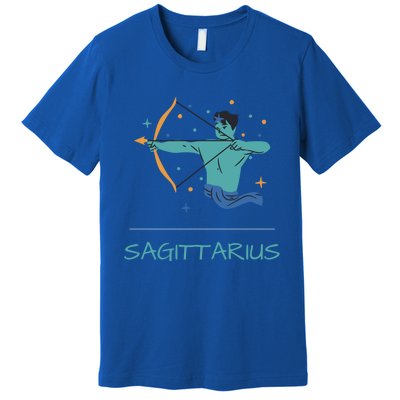 Sagittarius Horoscope Zodiac Sign November December Birthday Gift Premium T-Shirt