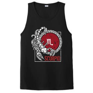 Scorpion Horoscope Zodiac Sign Born October November Gift PosiCharge Competitor Tank