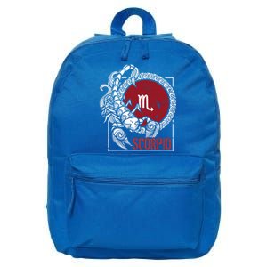 Scorpion Horoscope Zodiac Sign Born October November Gift 16 in Basic Backpack