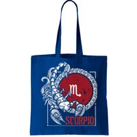 Scorpion Horoscope Zodiac Sign Born October November Gift Tote Bag