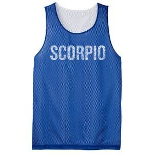 Scorpio Horoscope Zodiac November Gift Mesh Reversible Basketball Jersey Tank