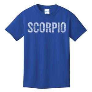 Scorpio Horoscope Zodiac November Gift Kids T-Shirt