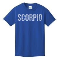 Scorpio Horoscope Zodiac November Gift Kids T-Shirt