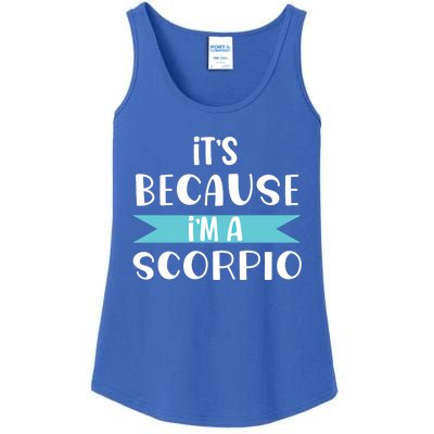 Scorpio Horoscope Zodiac Sign Astrology Gift Ladies Essential Tank