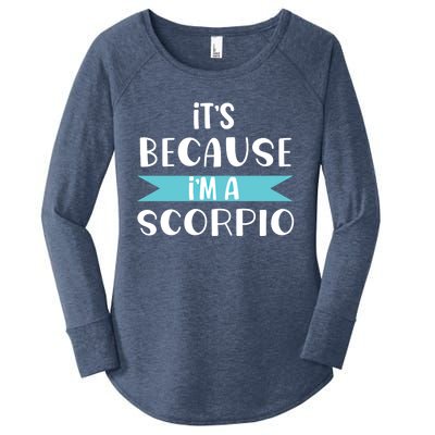 Scorpio Horoscope Zodiac Sign Astrology Gift Women's Perfect Tri Tunic Long Sleeve Shirt