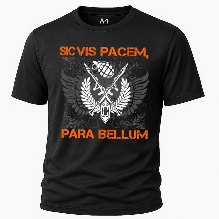 Si Vis Pacem Para Bellum Peace War Cooling Performance Crew T-Shirt