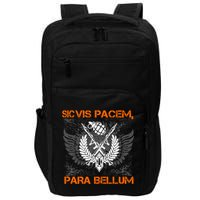 Si Vis Pacem Para Bellum Peace War Impact Tech Backpack