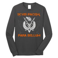 Si Vis Pacem Para Bellum Peace War Long Sleeve Shirt