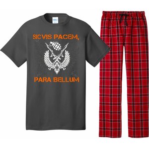 Si Vis Pacem Para Bellum Peace War Pajama Set