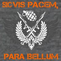 Si Vis Pacem Para Bellum Peace War Baby Bodysuit