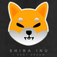 Shiba Inu 1 Cent Dream Crypto Trading 7 Panel Mesh Trucker Snapback Hat