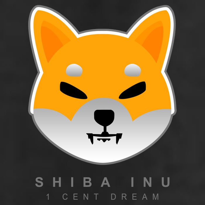Shiba Inu 1 Cent Dream Crypto Trading 7 Panel Mesh Trucker Snapback Hat
