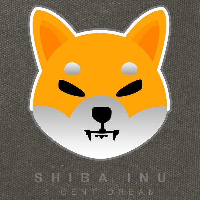 Shiba Inu 1 Cent Dream Crypto Trading Cotton Canvas Backpack