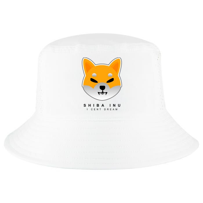 Shiba Inu 1 Cent Dream Crypto Trading Cool Comfort Performance Bucket Hat