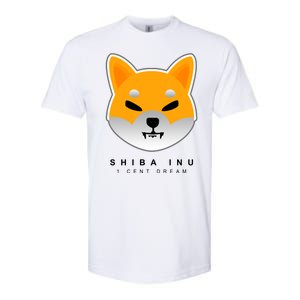 Shiba Inu 1 Cent Dream Crypto Trading Softstyle CVC T-Shirt