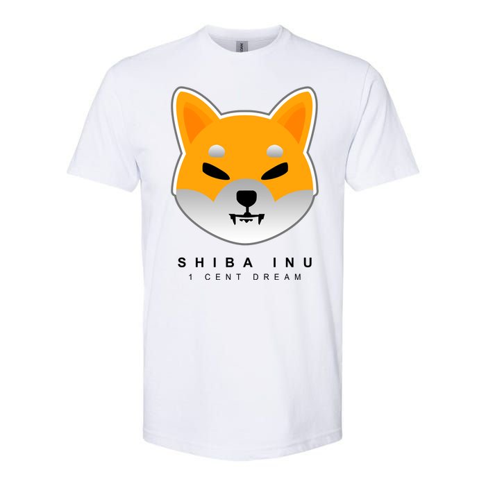 Shiba Inu 1 Cent Dream Crypto Trading Softstyle CVC T-Shirt