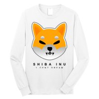 Shiba Inu 1 Cent Dream Crypto Trading Long Sleeve Shirt