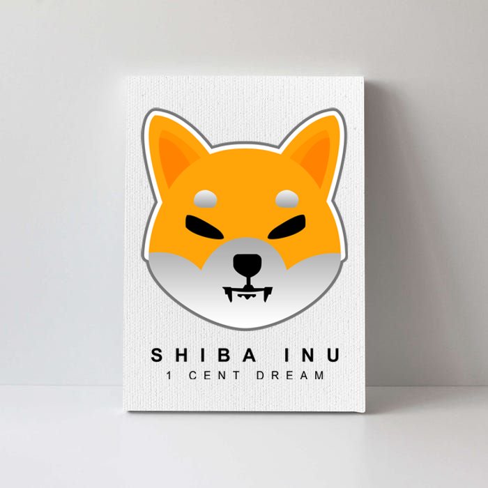 Shiba Inu 1 Cent Dream Crypto Trading Canvas