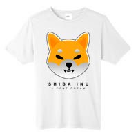 Shiba Inu 1 Cent Dream Crypto Trading Tall Fusion ChromaSoft Performance T-Shirt