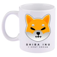 Shiba Inu 1 Cent Dream Crypto Trading 11oz C Handle Ceramic Mug