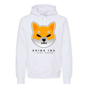 Shiba Inu 1 Cent Dream Crypto Trading Premium Hoodie