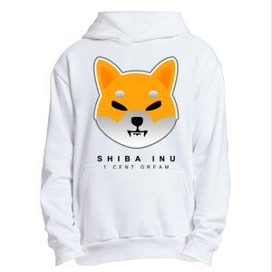 Shiba Inu 1 Cent Dream Crypto Trading Urban Pullover Hoodie