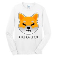 Shiba Inu 1 Cent Dream Crypto Trading Tall Long Sleeve T-Shirt