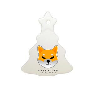 Shiba Inu 1 Cent Dream Crypto Trading Ceramic Tree Ornament