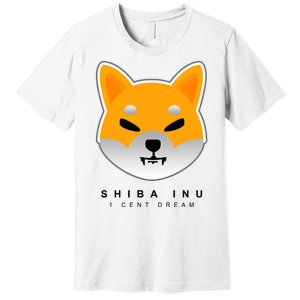 Shiba Inu 1 Cent Dream Crypto Trading Premium T-Shirt