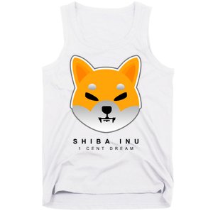 Shiba Inu 1 Cent Dream Crypto Trading Tank Top