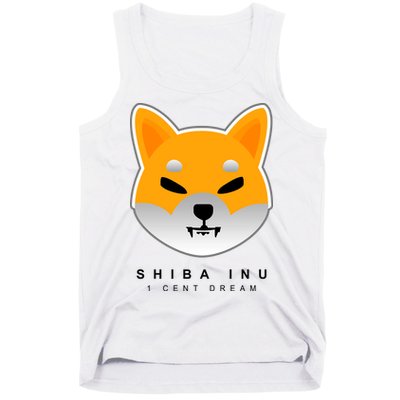 Shiba Inu 1 Cent Dream Crypto Trading Tank Top