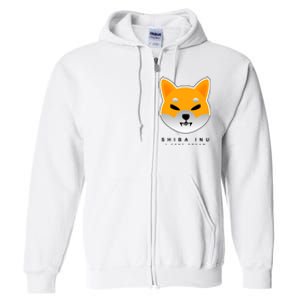 Shiba Inu 1 Cent Dream Crypto Trading Full Zip Hoodie