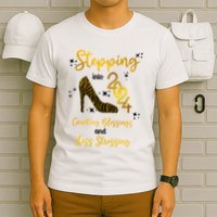 Stepping Into 2024 Counting Blessings And Less Stressing T-Shirt