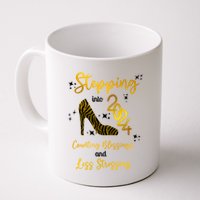 Stepping Into 2024 Counting Blessings And Less Stressing Mug