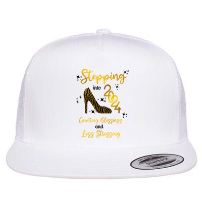 Stepping Into 2024 Counting Blessings And Less Stressing Flatbill Hat