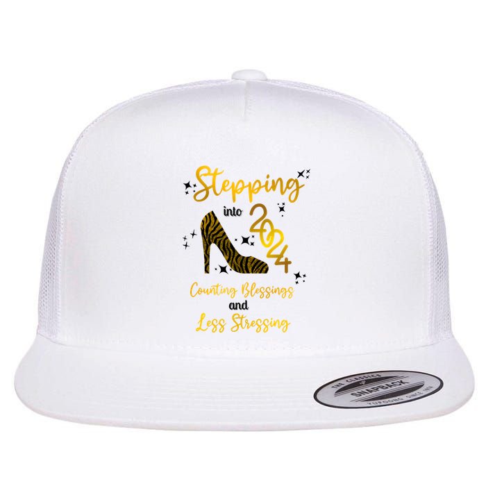 Stepping Into 2024 Counting Blessings And Less Stressing Flatbill Hat