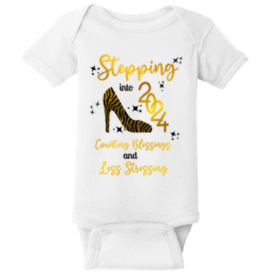 Stepping Into 2024 Counting Blessings And Less Stressing Baby Bodysuit