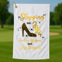 Stepping Into 2024 Counting Blessings And Less Stressing Golf Towel