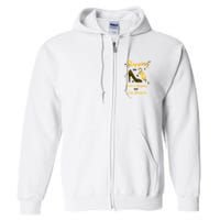 Stepping Into 2024 Counting Blessings And Less Stressing Full Zip Hoodie