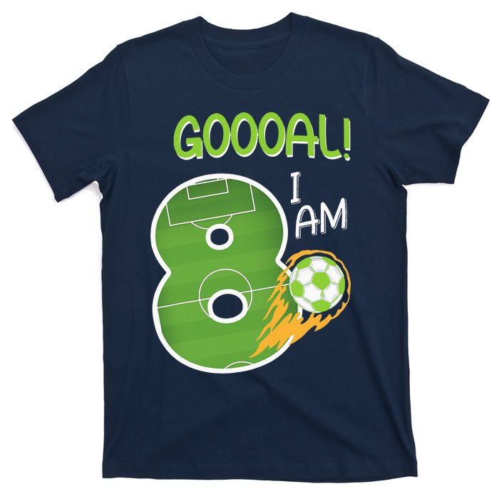 Soccer i'm 8 years old birthday T-Shirt