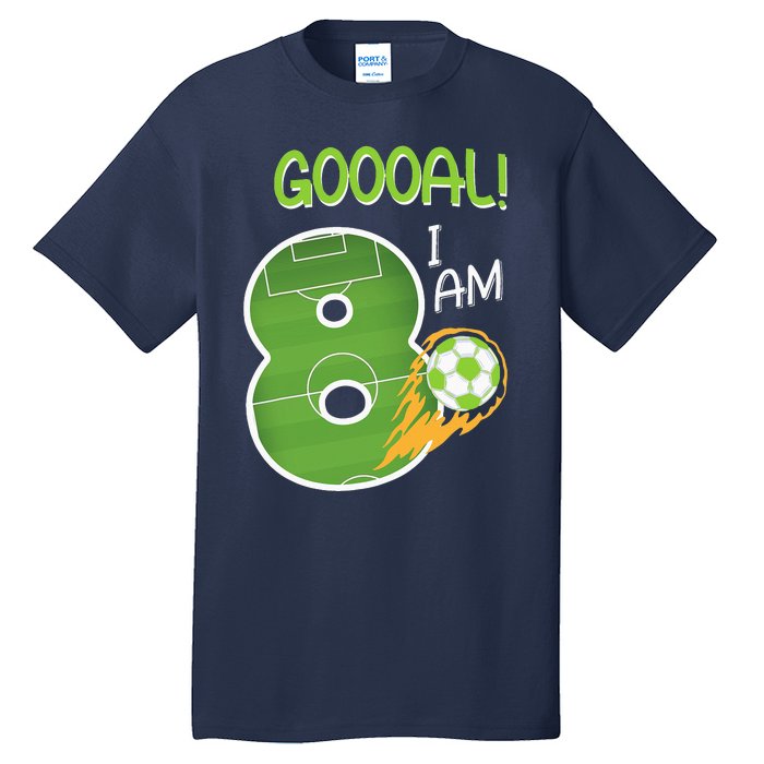 Soccer i'm 8 years old birthday Tall T-Shirt