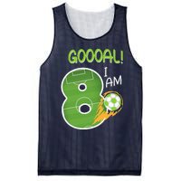 Soccer i'm 8 years old birthday Mesh Reversible Basketball Jersey Tank