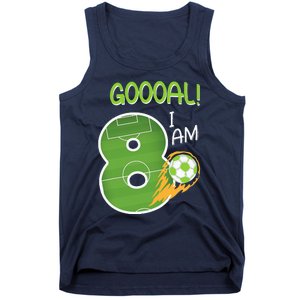 Soccer i'm 8 years old birthday Tank Top