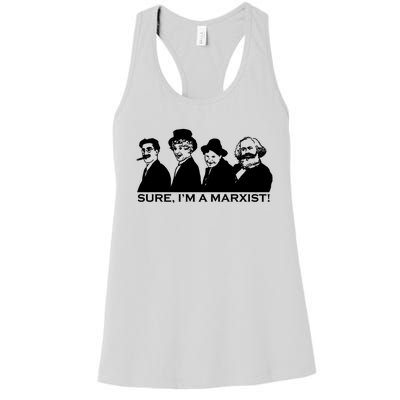 Sure I'm A Marxist Women's Racerback Tank