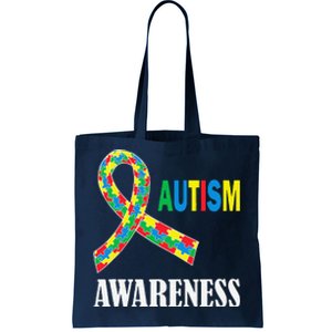 Social Interaction Autism Awareness Autistic Support Tote Bag