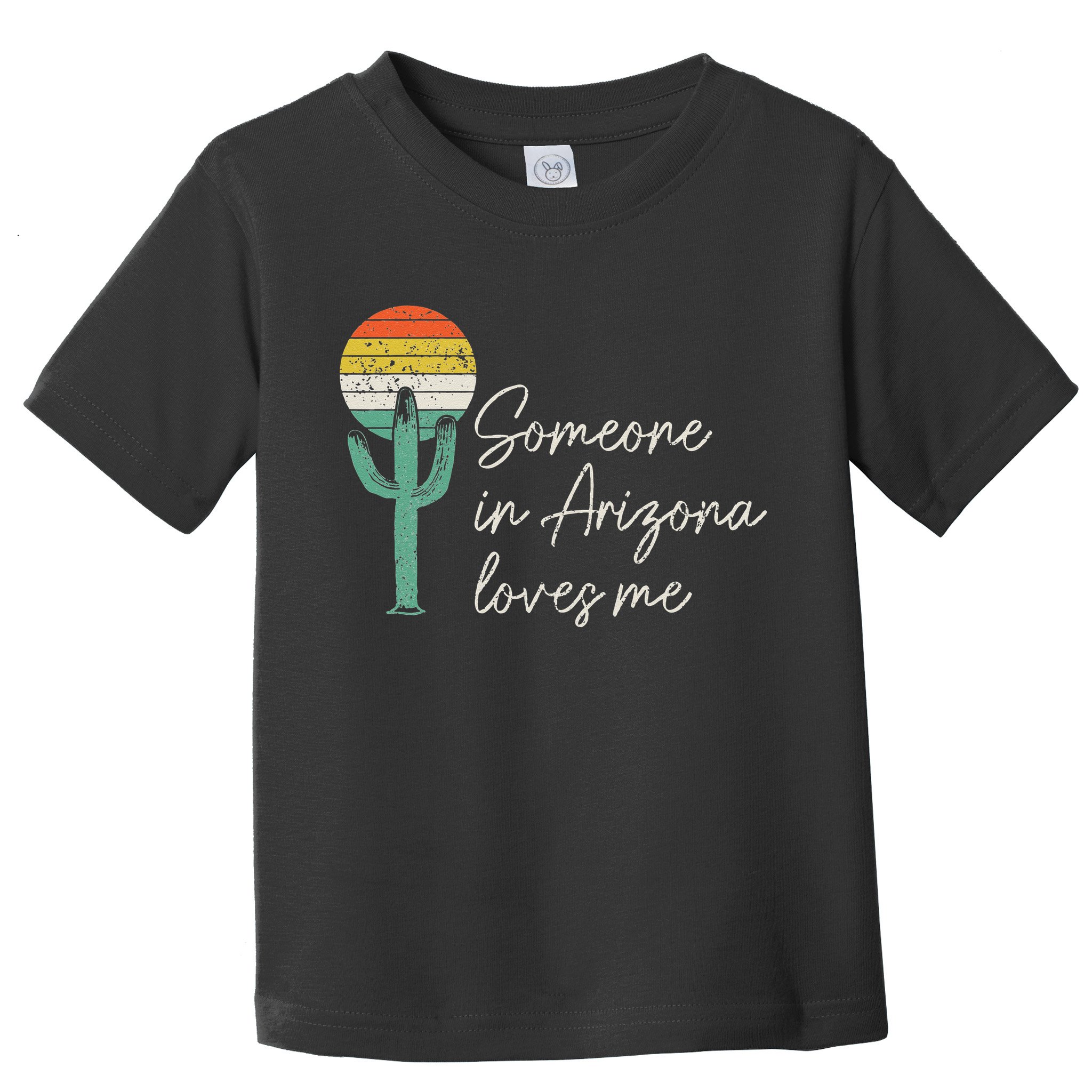 Someone In Arizona Loves Me Cactus AZ Vintage Toddler T-Shirt